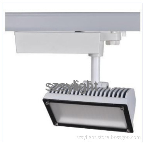 art gallery remote control dimmable cree cob led track light 48W/38 W